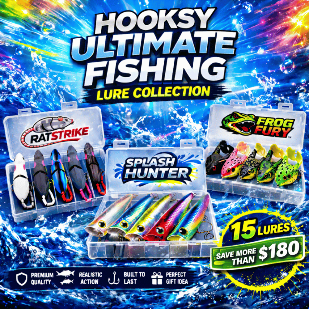 Hooksy Ultimate Fishing Lure Collection™